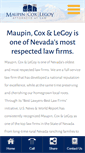 Mobile Screenshot of mcllawfirm.com